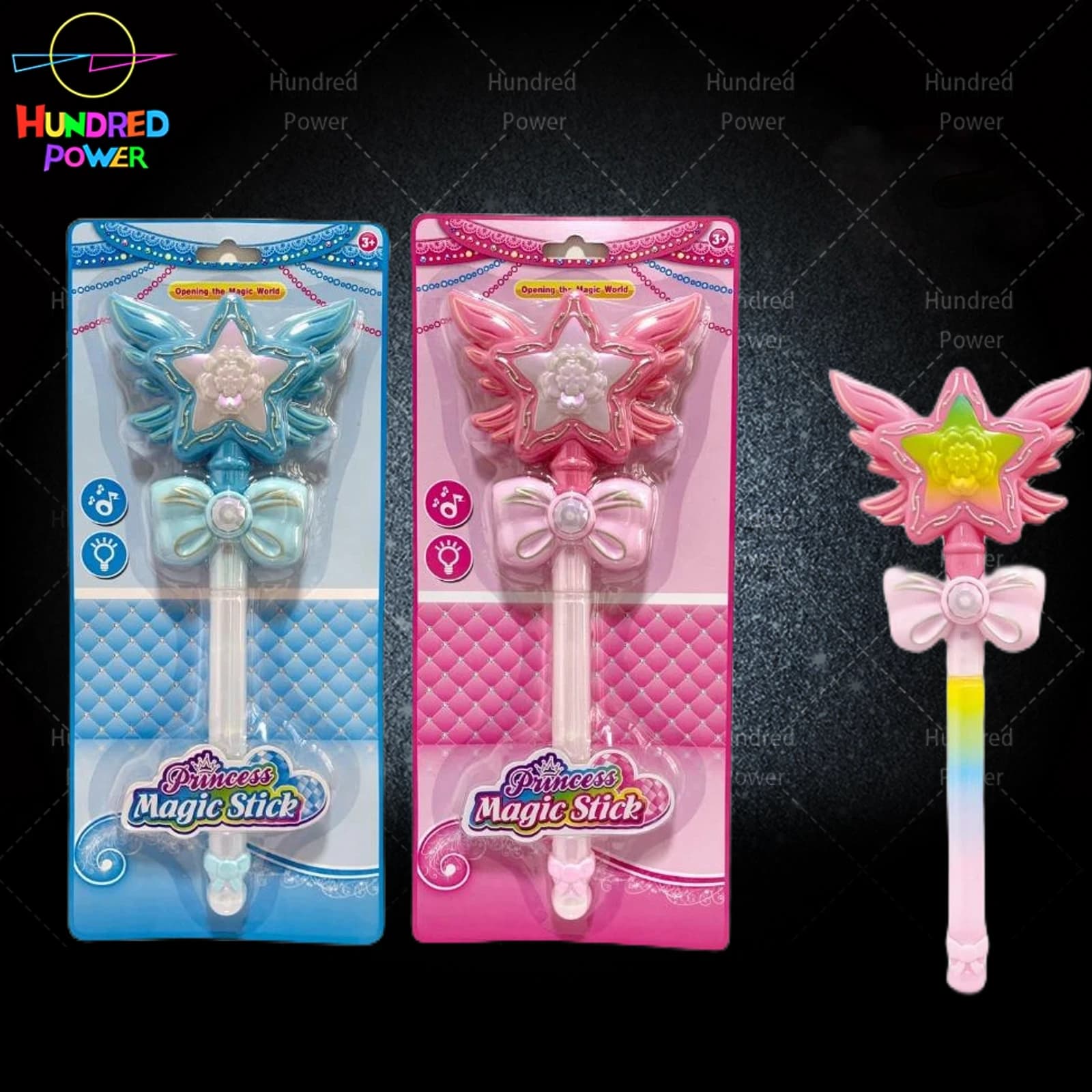 Angel Star Sound and Light Magic Wand