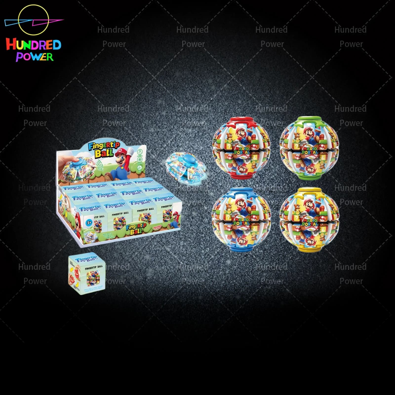 Mario Fidget Spinner Ball