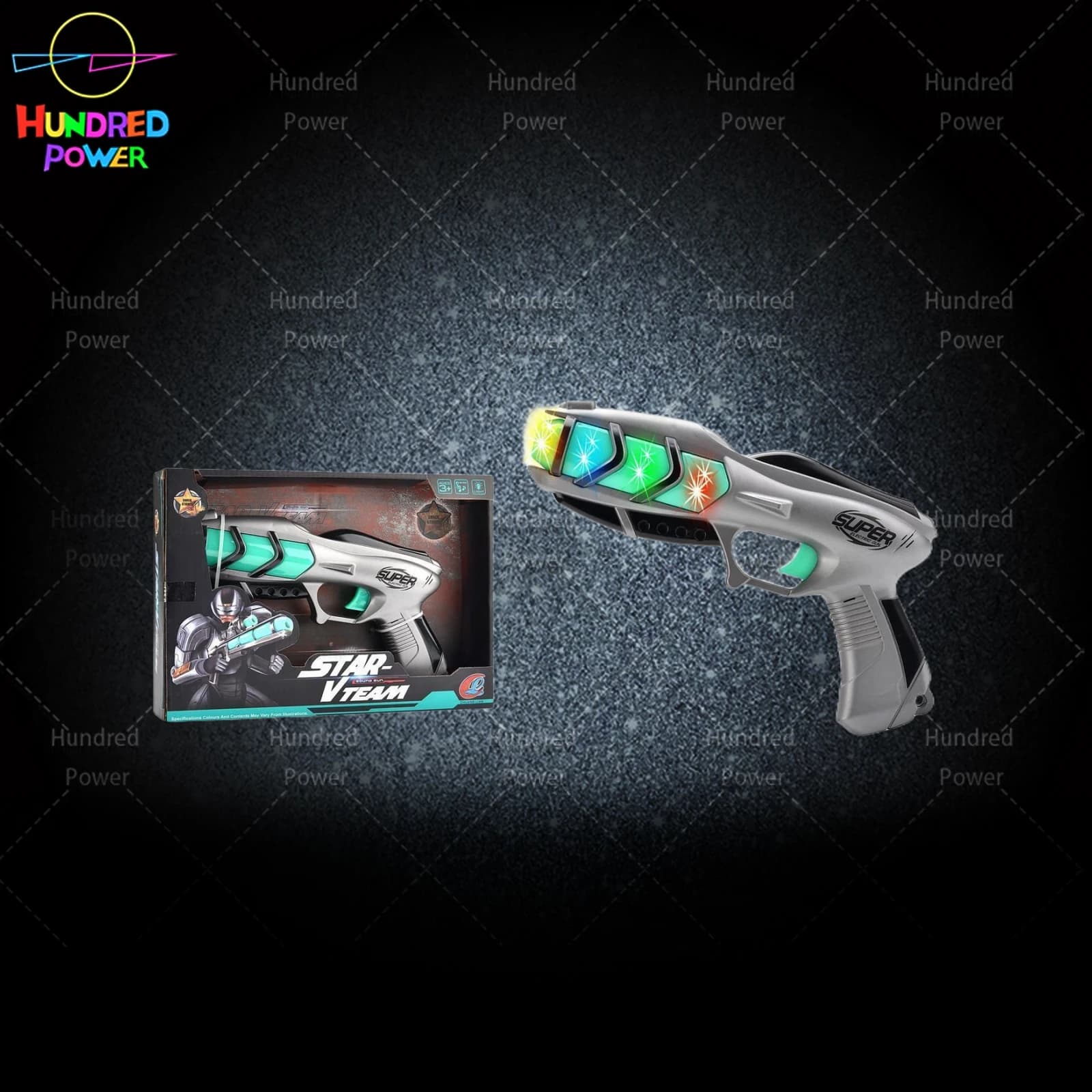 Light and Sound Space Gun
