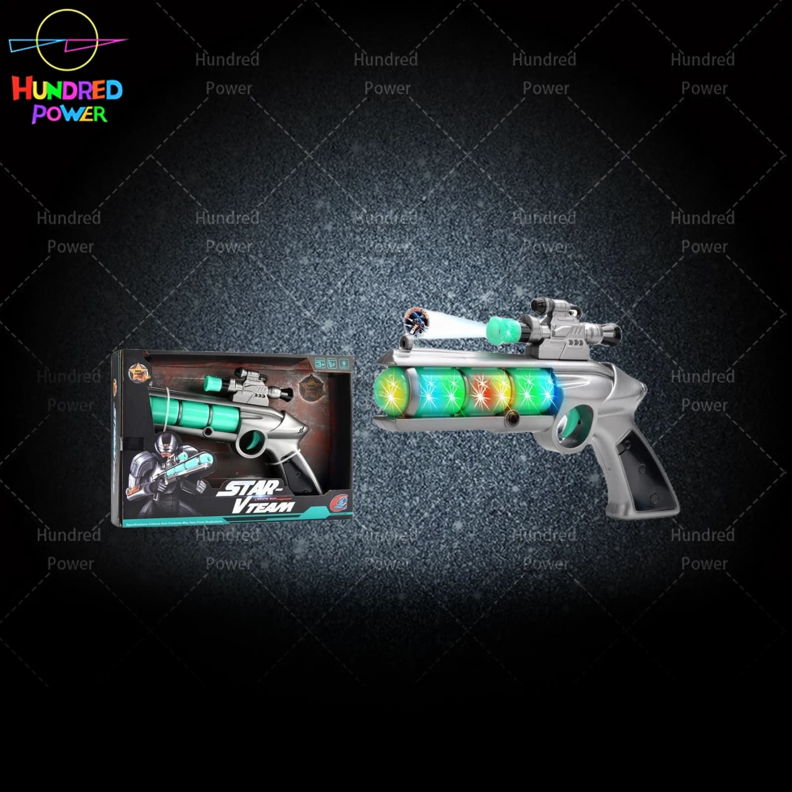 Electric Voice Projection Space Gun
