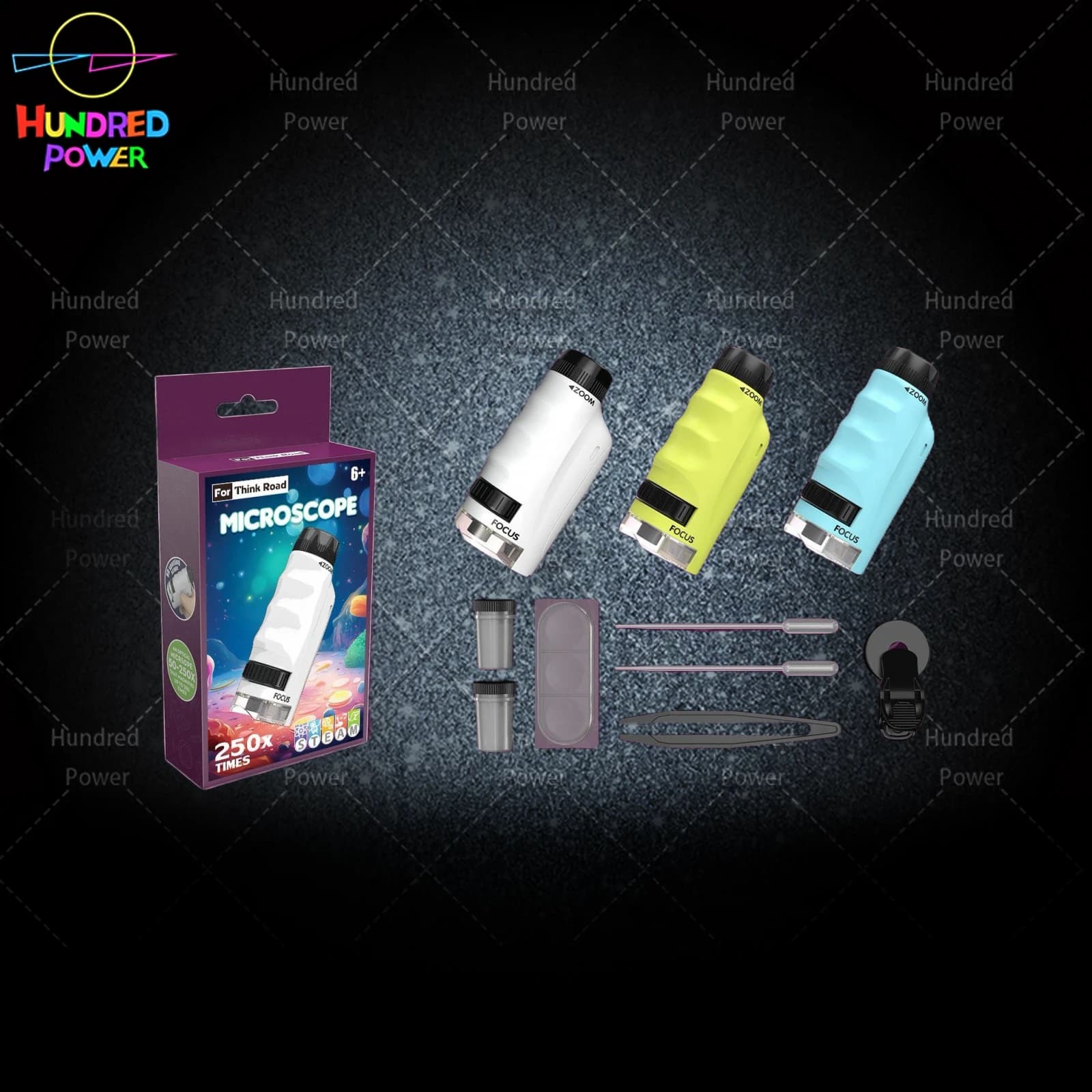 Single-hand Microscope + Small Phone Clip