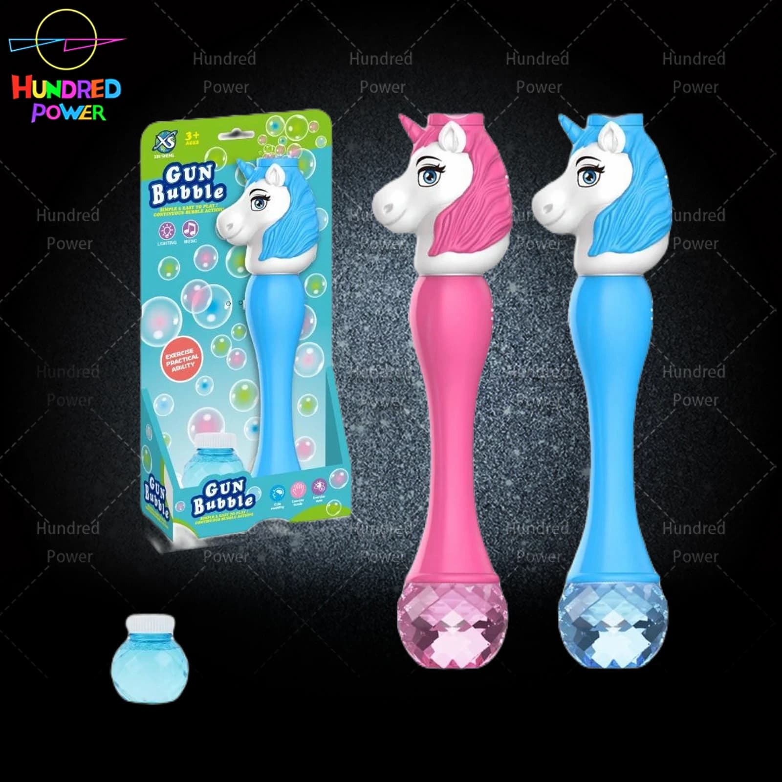 Unicorn Wand (with sound) 3*AA (ordinary batteries)