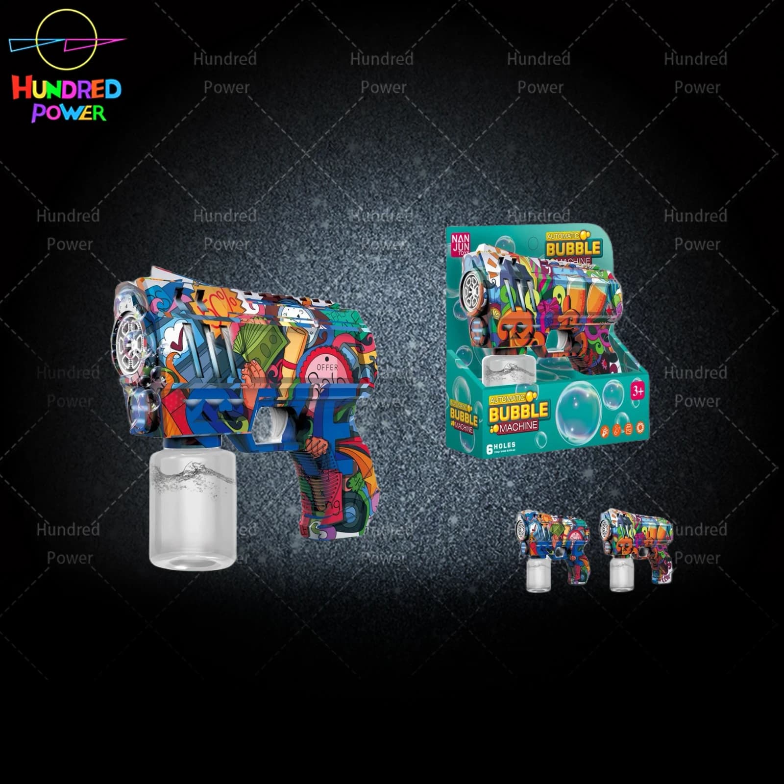 Graffiti Space Bubble Gun
