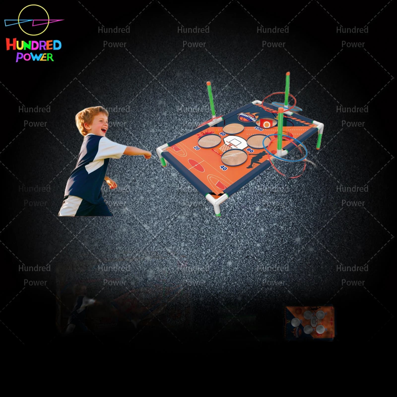 2-in-1 Basketball Game Set