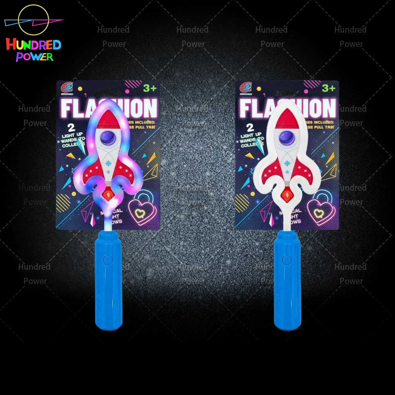 Ultrasonic Rocket UV Glow Stick