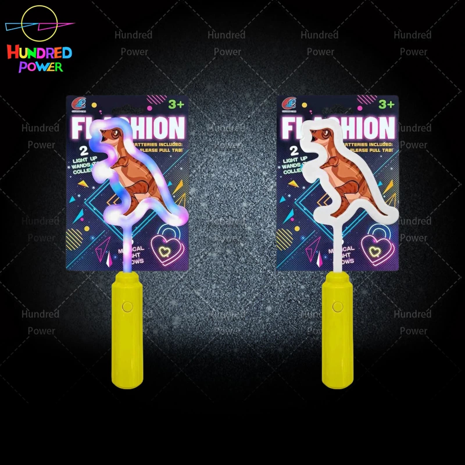 Ultrasonic Dinosaur UV Glow Stick