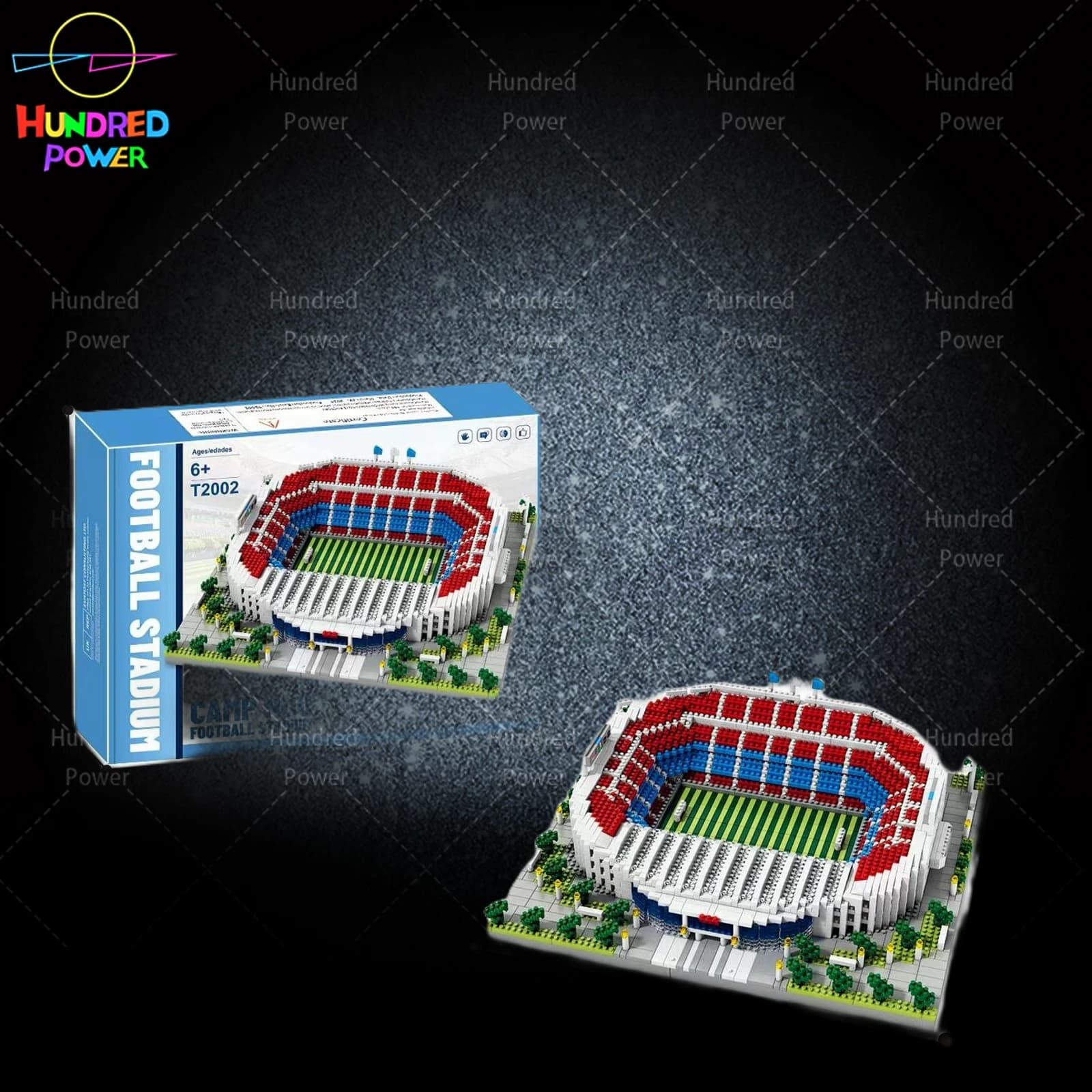 Camp Nou Stadium 2740pcs building model set