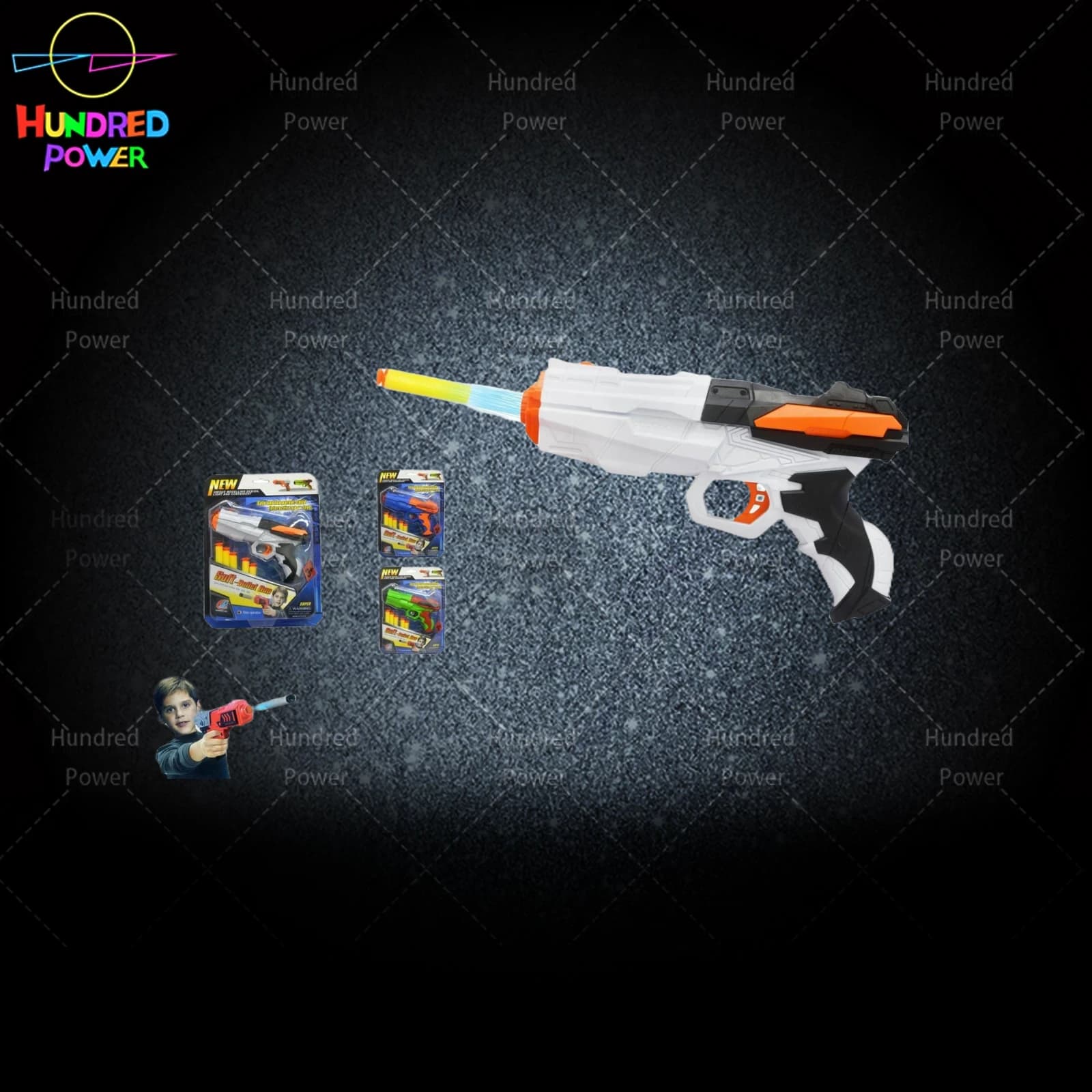 Soft bullet gun