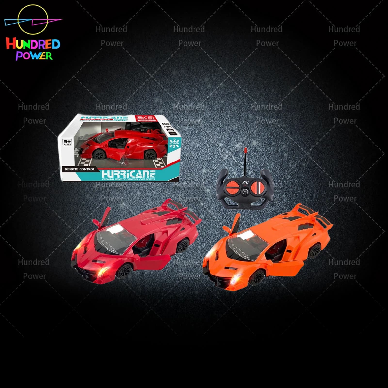 Four-way remote control simulation car (RC car)