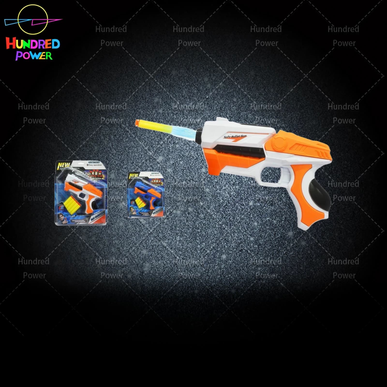 Soft bullet gun