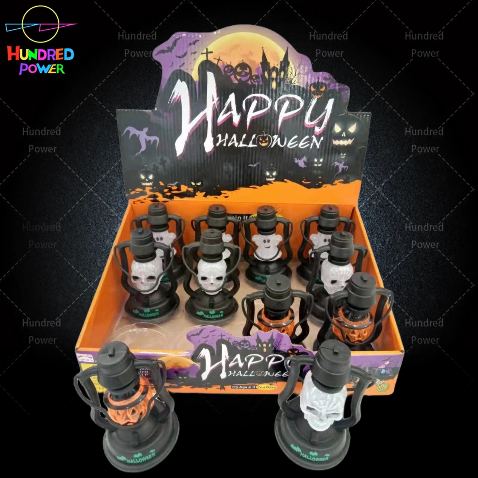 Halloween Glitter Magic Lamp (12PCS)