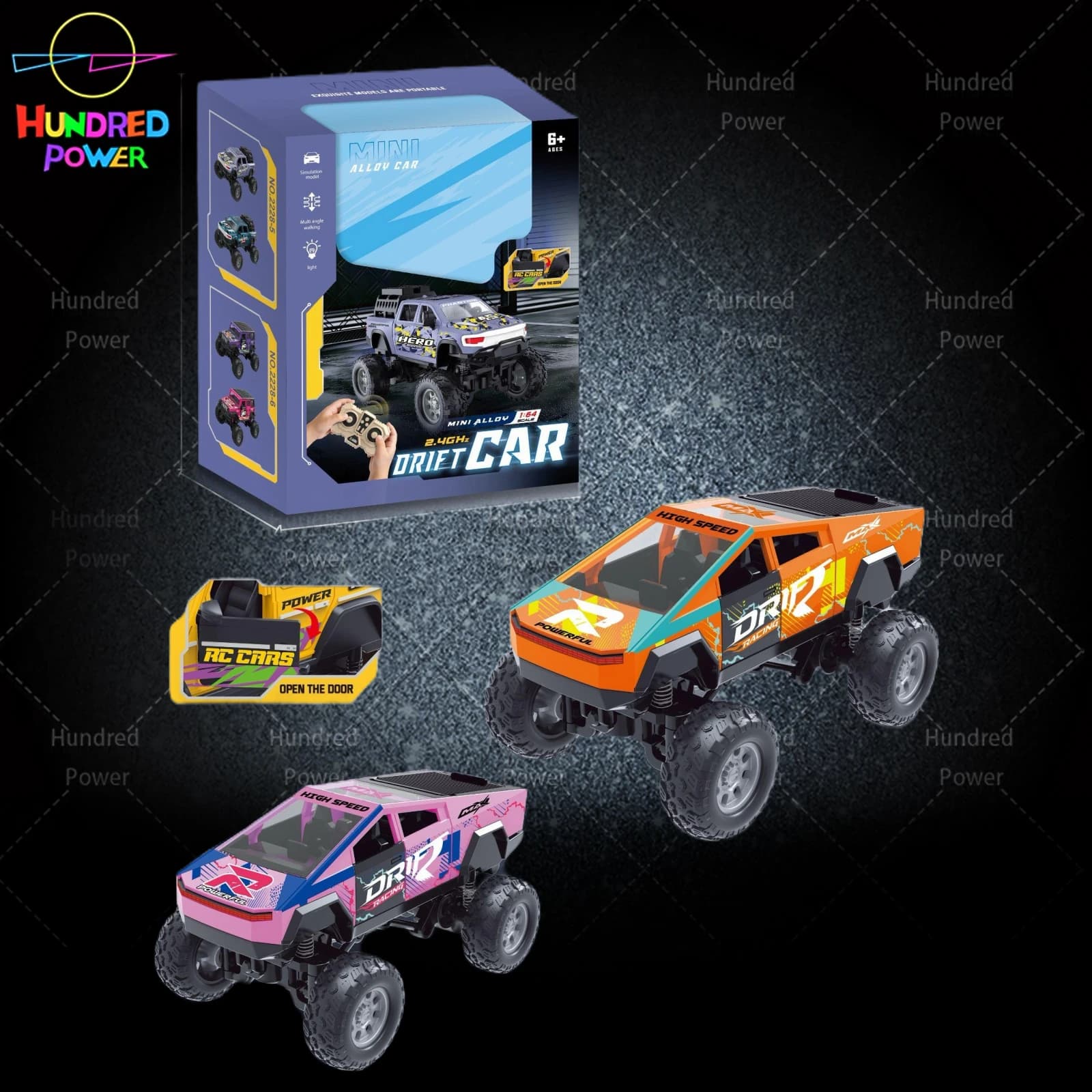 Tesla Alloy Seven-Channel Remote Control Car (Simulation) / Batteries Included