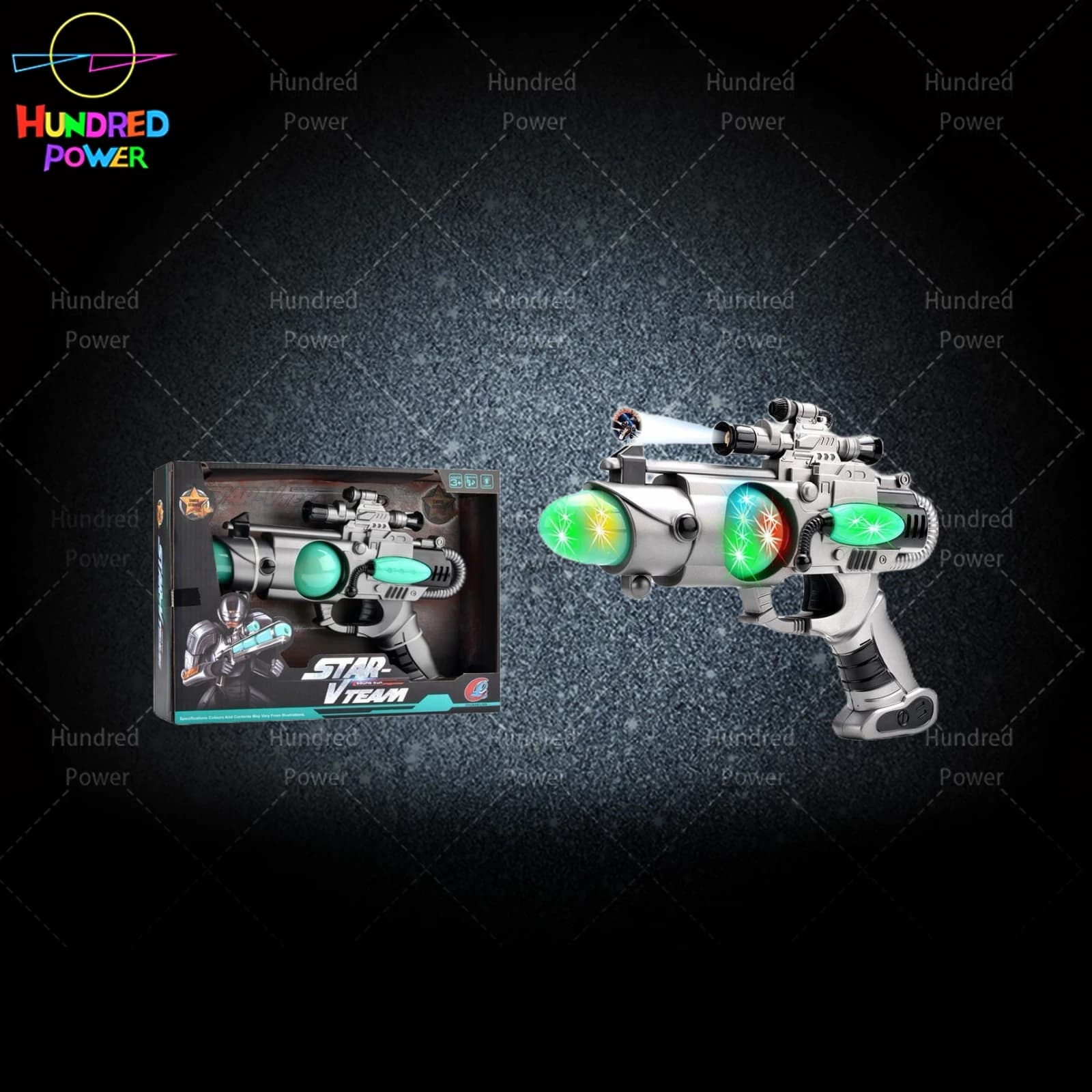 Electric Voice Projection Space Gun