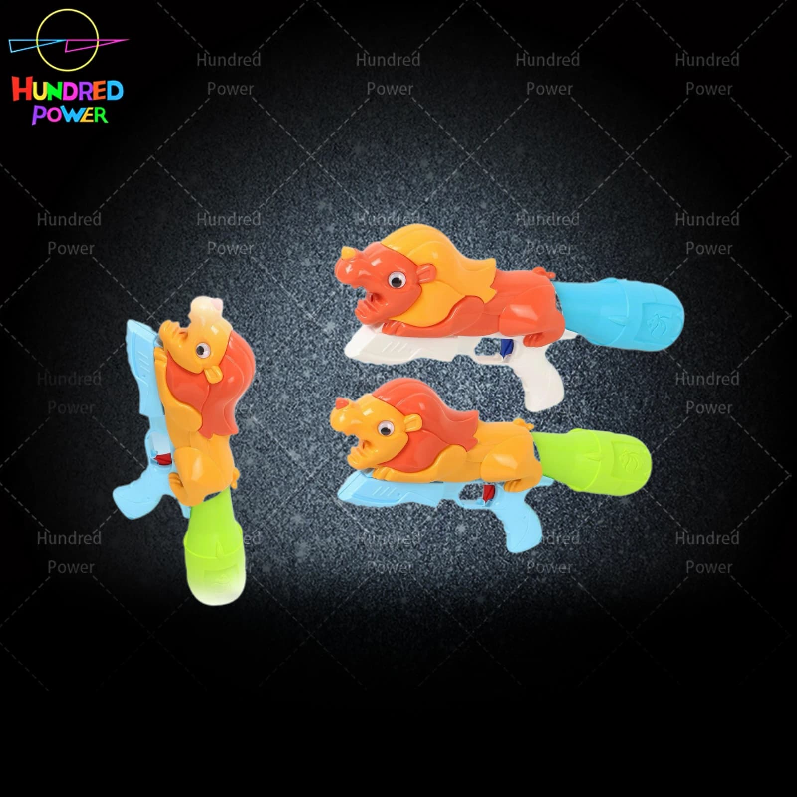 Lion-themed Air-Pressure Water Gun (700ml) product image
