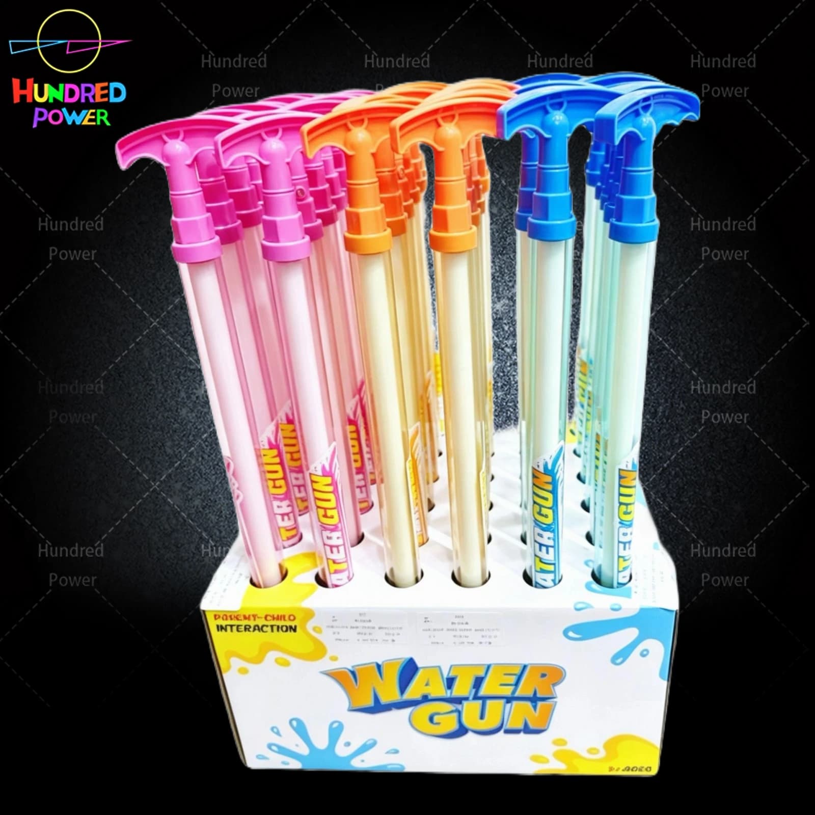 Blue/Orange/Light Rose Red Fireworks Water Gun 36PCS product image