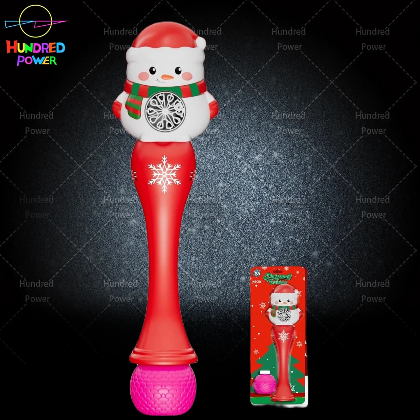 Snowman Wand 10-Hole Treasure Chest 3*AA Battery