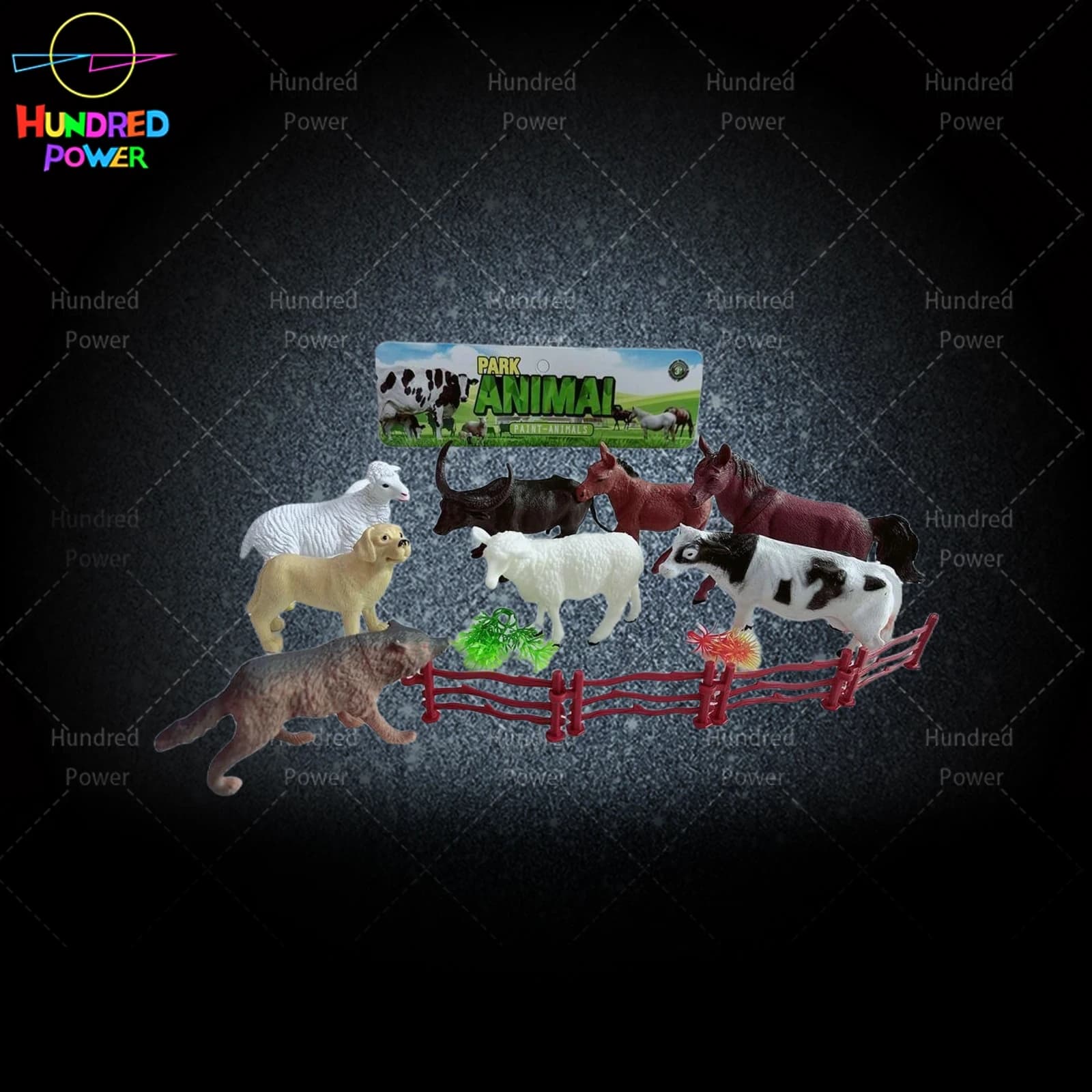 Eight-Piece Farm Set