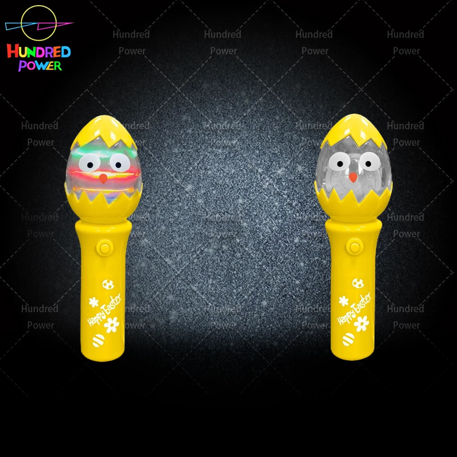 Easter Spinning Light Wand - Egg