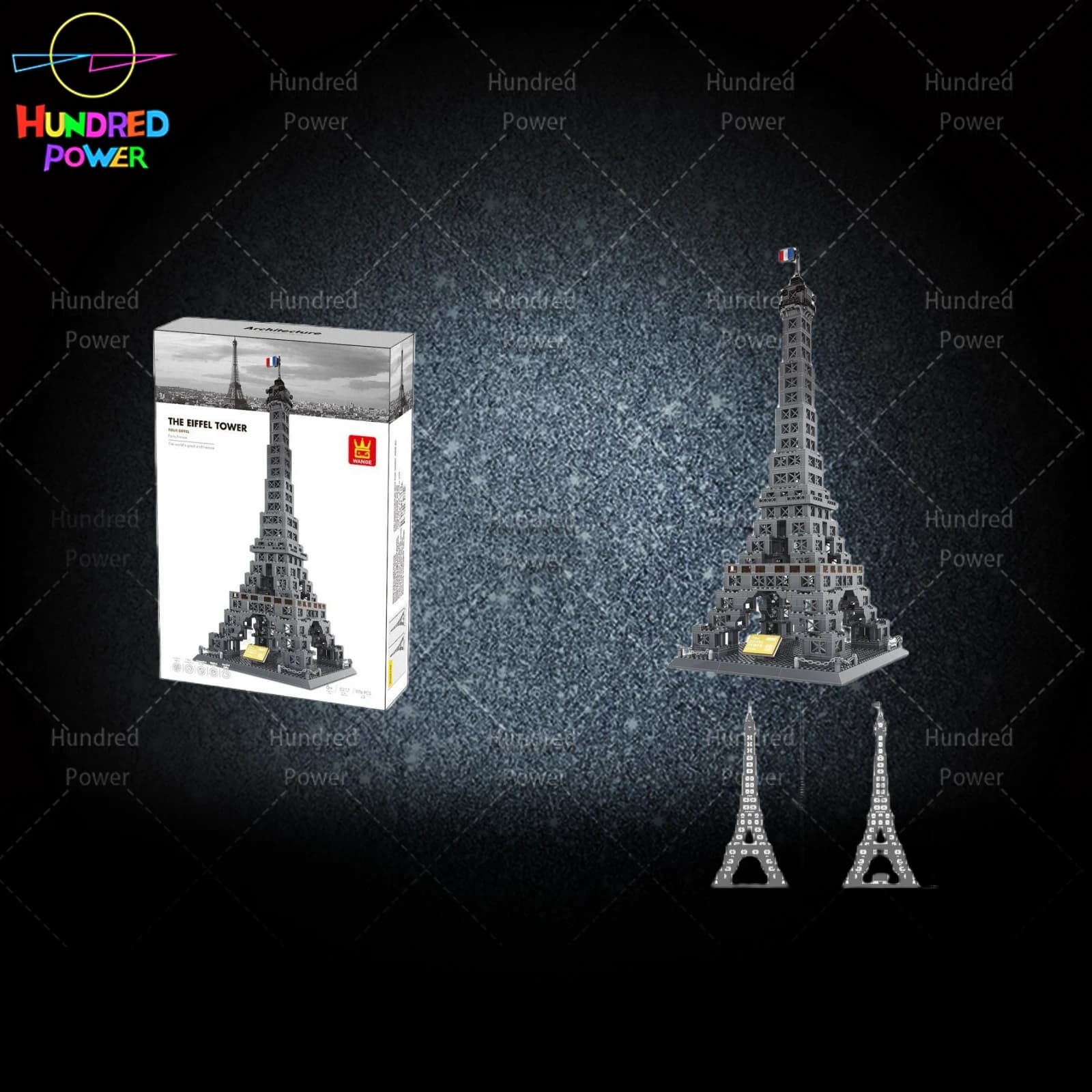 Eiffel Tower - Paris, France 976PCS