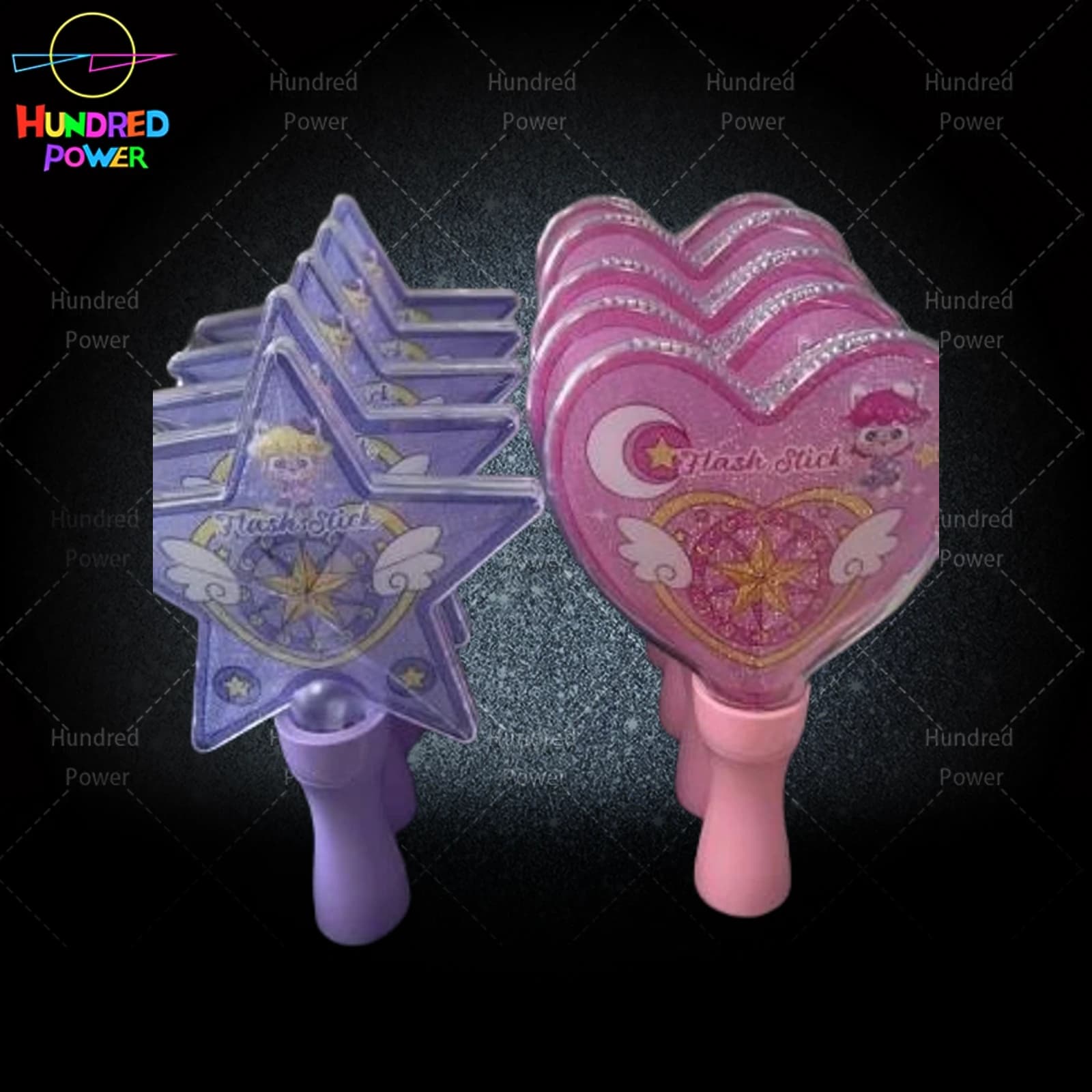 Heart and Star Wand Assorted 12pcs/Box